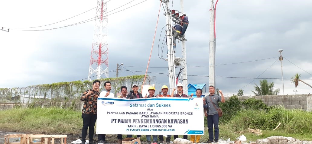 Sufficing the electricity needs of PT Prima Terminal Petikemas Phase II