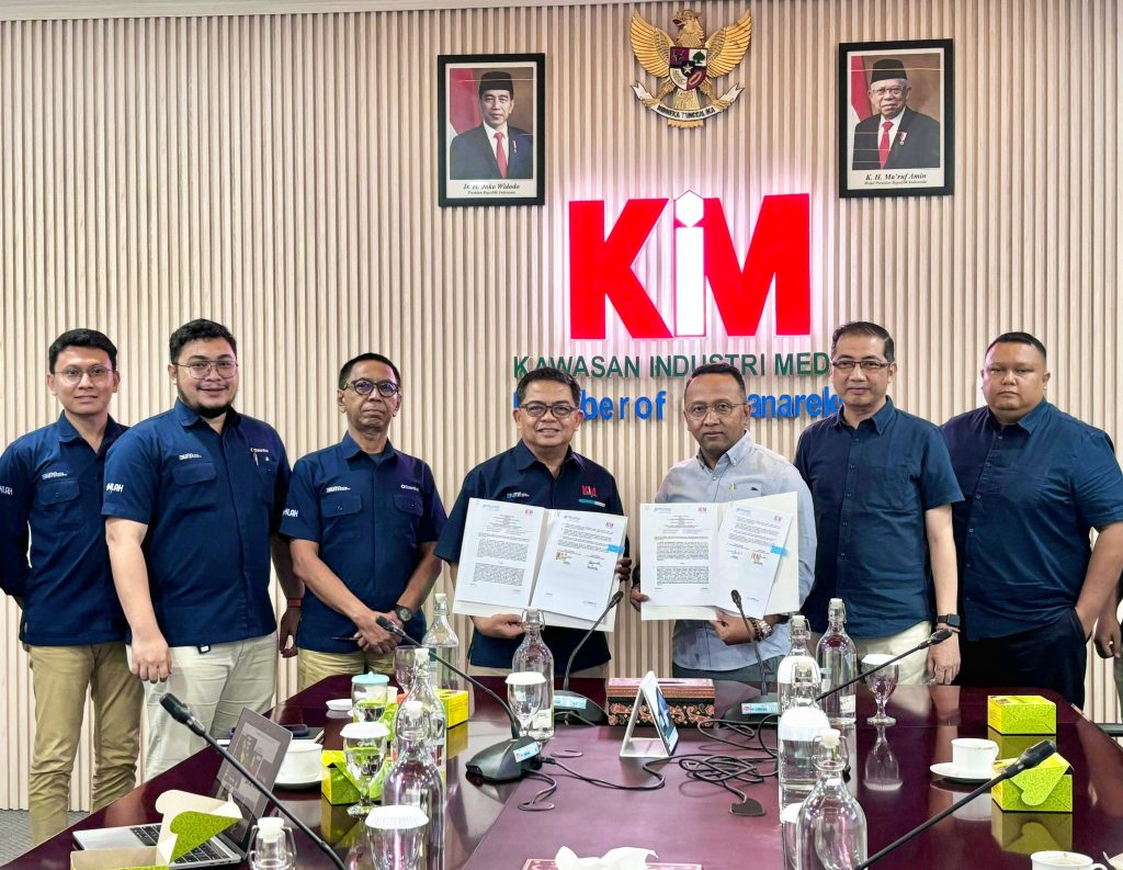 To Maximize the potential of the Kuala Tanjung Industrial Area, PT. PPK Signs a Memorandum of Understanding on Cooperation with PT. Kawasan Industri Medan